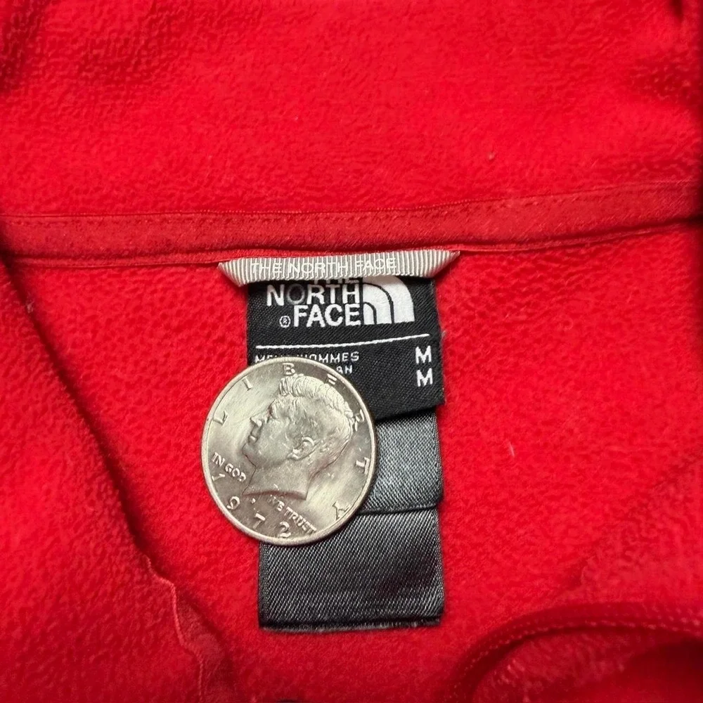 The North Face Men's Red TNF Fleece Apex Tech Jacket Medium